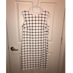 Alex Marie Black and White Dress